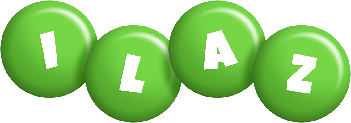 Ilaz candy-green logo