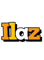 Ilaz cartoon logo