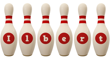 Ilbert bowling-pin logo