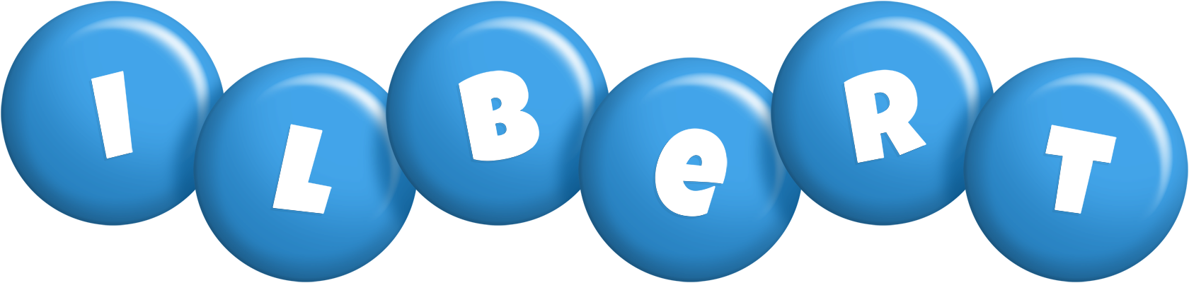 Ilbert candy-blue logo