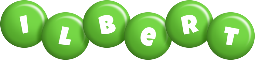 Ilbert candy-green logo