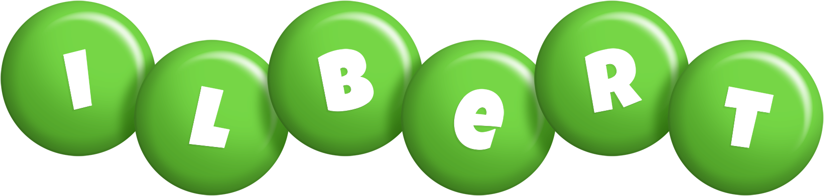 Ilbert candy-green logo