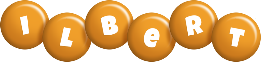 Ilbert candy-orange logo