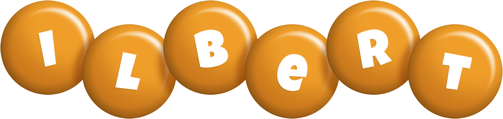 Ilbert candy-orange logo