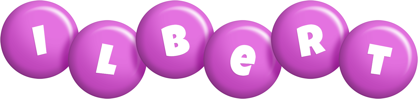 Ilbert candy-purple logo