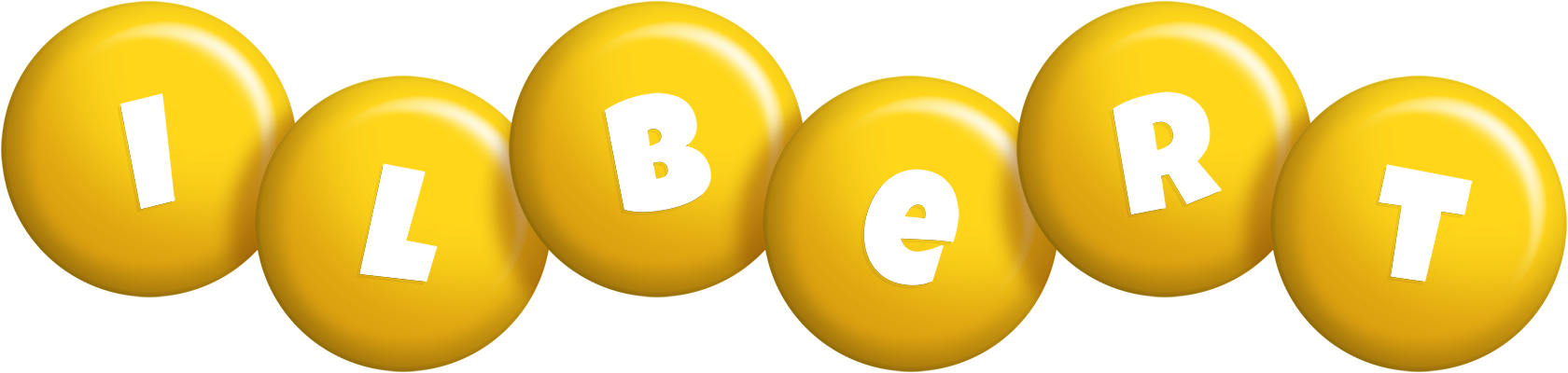 Ilbert candy-yellow logo