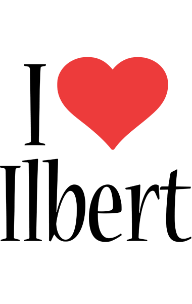 Ilbert i-love logo