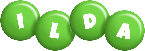 Ilda candy-green logo