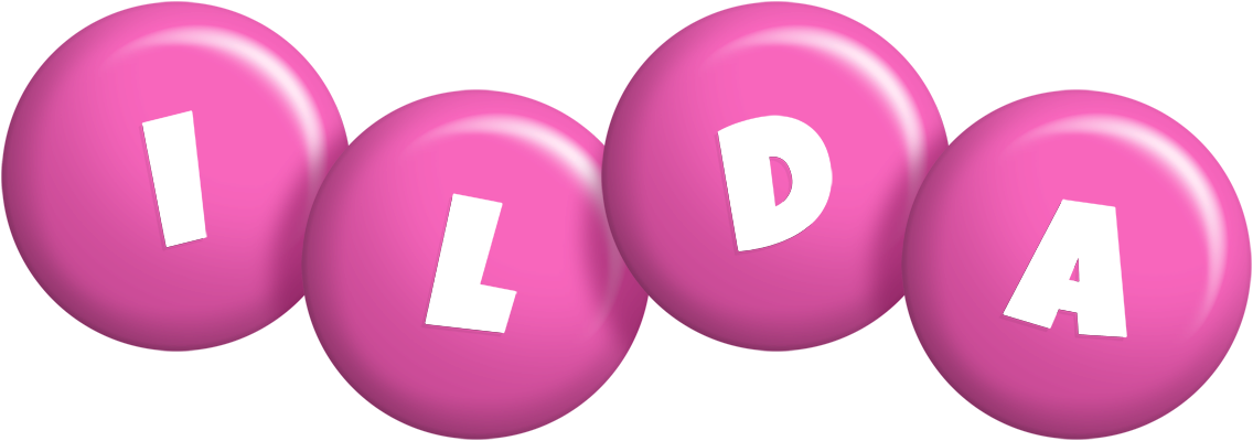 Ilda candy-pink logo