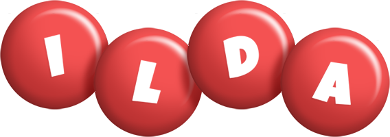 Ilda candy-red logo