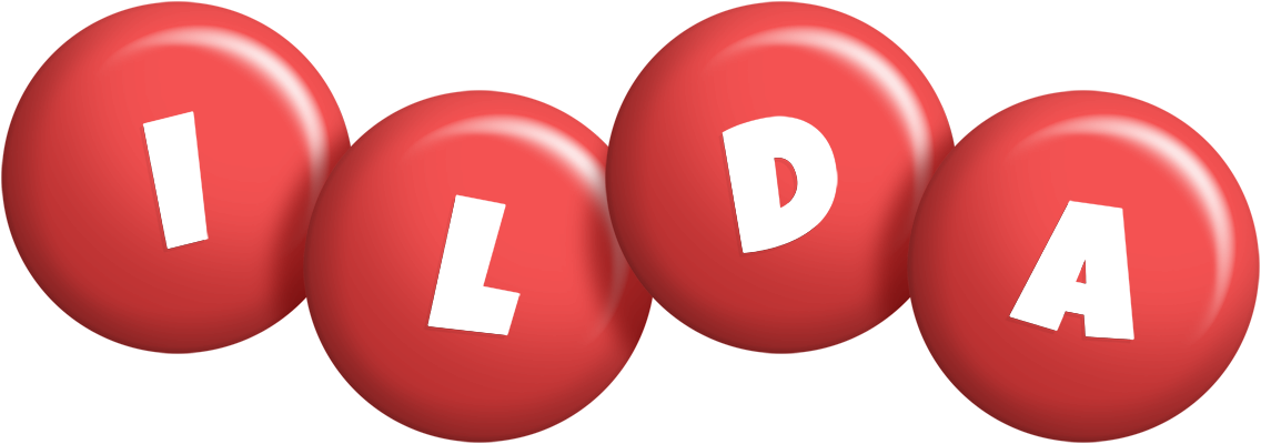 Ilda candy-red logo