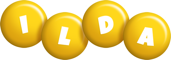 Ilda candy-yellow logo