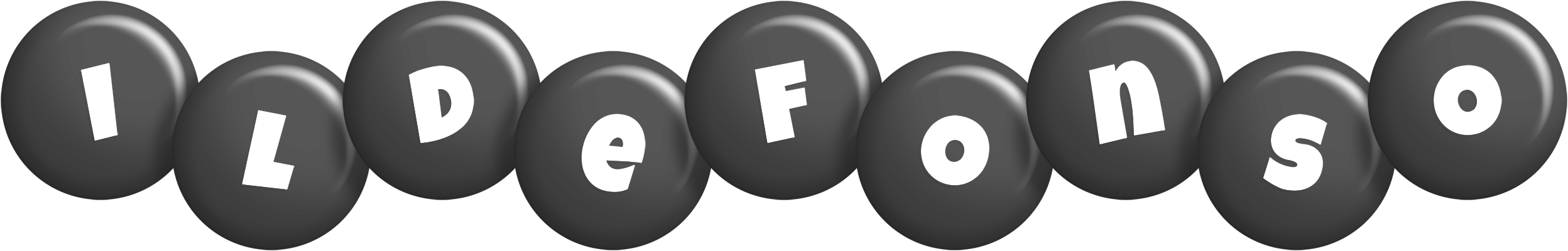 Ildefonso candy-black logo