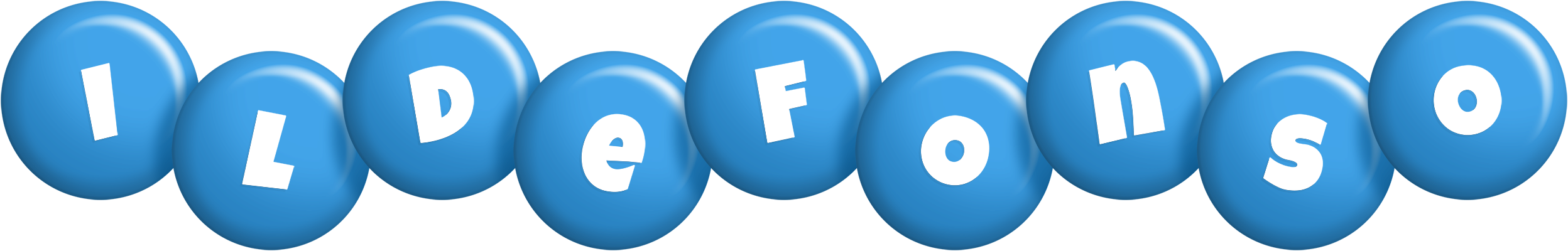 Ildefonso candy-blue logo
