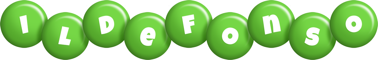 Ildefonso candy-green logo