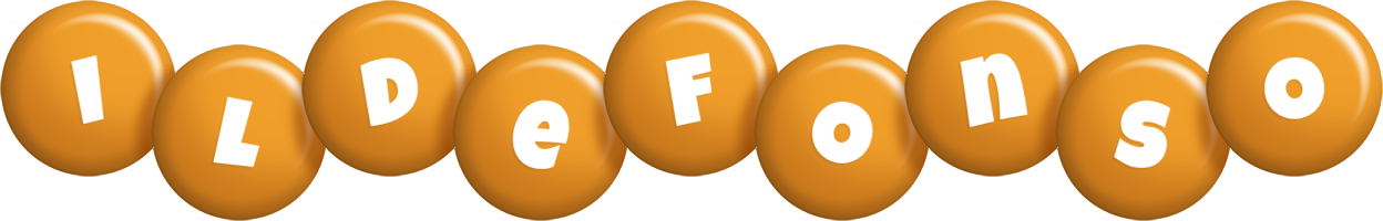 Ildefonso candy-orange logo