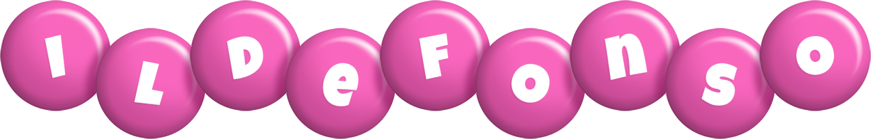 Ildefonso candy-pink logo