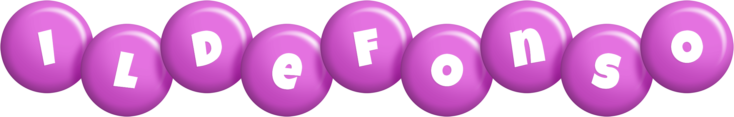Ildefonso candy-purple logo
