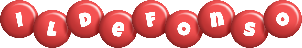 Ildefonso candy-red logo