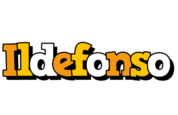 Ildefonso cartoon logo