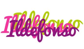 Ildefonso flowers logo