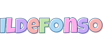 Ildefonso pastel logo