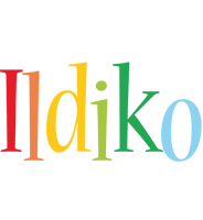 Ildiko birthday logo