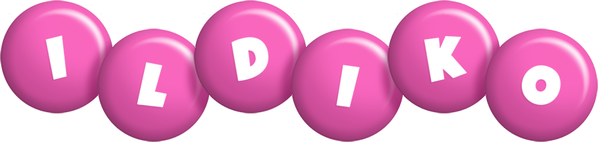 Ildiko candy-pink logo