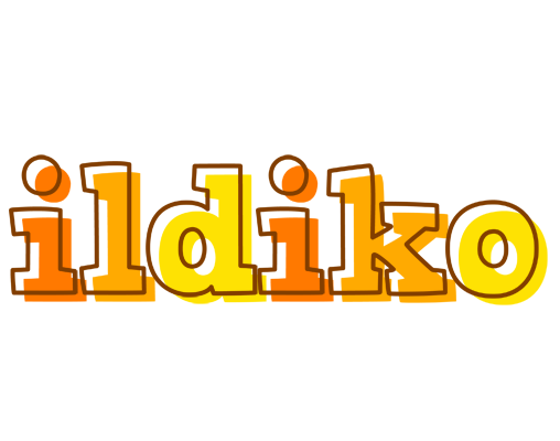 Ildiko desert logo