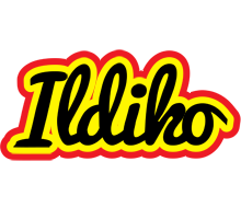 Ildiko flaming logo