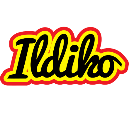 Ildiko flaming logo