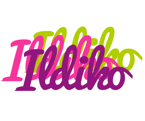 Ildiko flowers logo