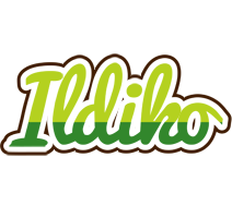 Ildiko golfing logo