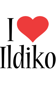 Ildiko i-love logo