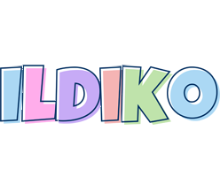 Ildiko pastel logo