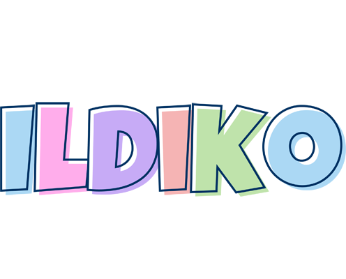 Ildiko pastel logo