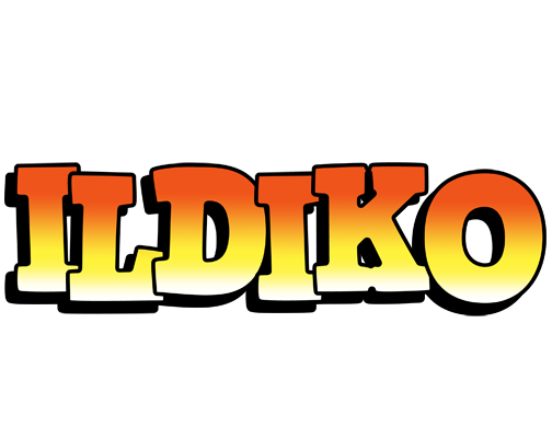 Ildiko sunset logo