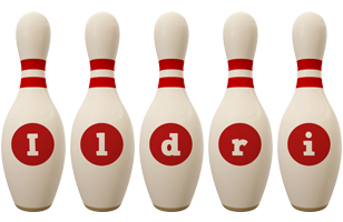 Ildri bowling-pin logo