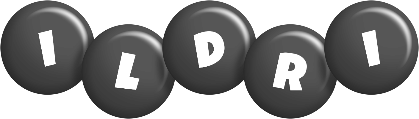 Ildri candy-black logo