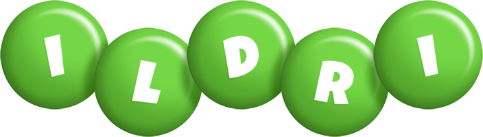 Ildri candy-green logo