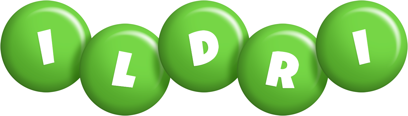 Ildri candy-green logo
