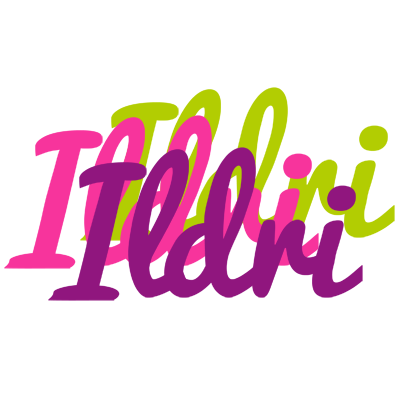 Ildri flowers logo