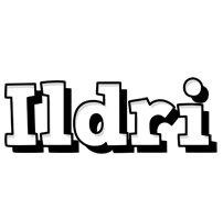 Ildri snowing logo