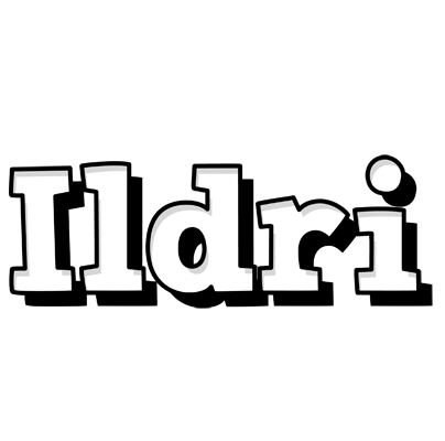 Ildri snowing logo