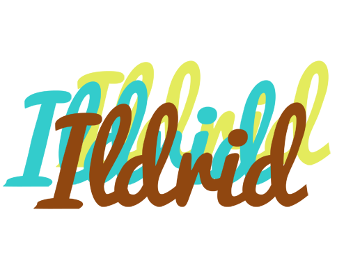 Ildrid cupcake logo