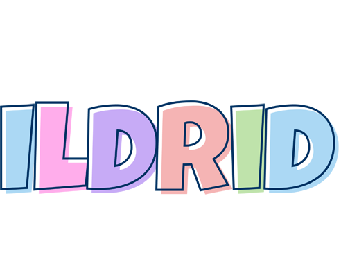 Ildrid pastel logo
