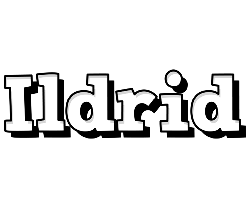 Ildrid snowing logo