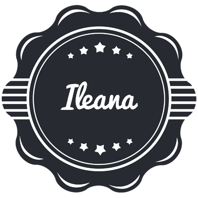 Ileana badge logo