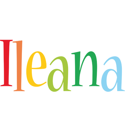 Ileana birthday logo
