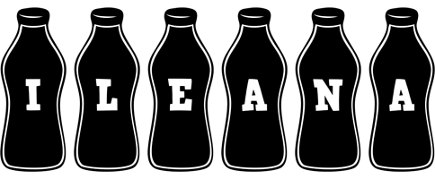 Ileana bottle logo